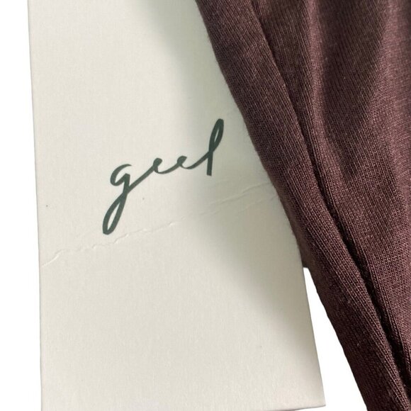 GEEL Ghauri One Piece Romper Bike Shorts Long Sleeves Soft Base NWT Brown M 28-2 - Picture 5 of 13